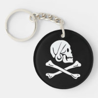 Totenkopf mit gekreuzter Knochen