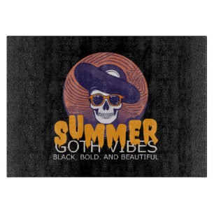 Totenkopf-Sommerhut Schneidebrett