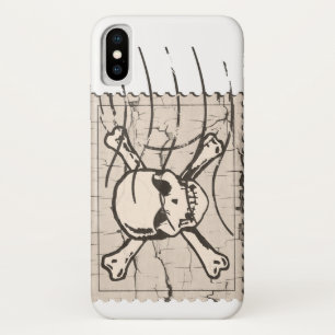 Totenkopf-Stempel Case-Mate iPhone Hülle