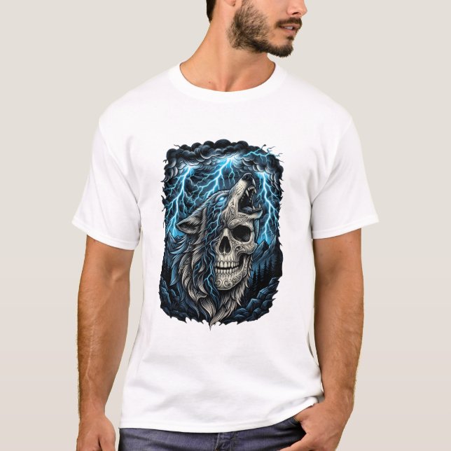 Totenkopf T-Shirt (Vorderseite)
