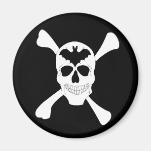 Totenkopf-Und-Kreuzknochen-Magnet Magnet