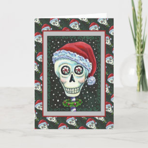 TOTENKOPF WEIHNACHTEN SCHÄDEL, WEIHNACHTEN SKELETT