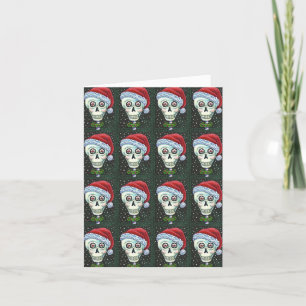 TOTENKOPF WEIHNACHTEN SCHÄDEL, WEIHNACHTEN SKELETT