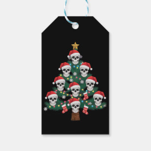 Totenkopf-Weihnachtsbaum-Pyjama Cooler Skelett-Wei Geschenkanhänger