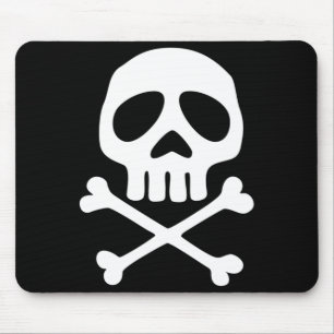 Totenkopf-Weltraum-Piraten-Eltern-Lehrer-Gruppe Mousepad