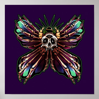 Totenkopfmoth Poster