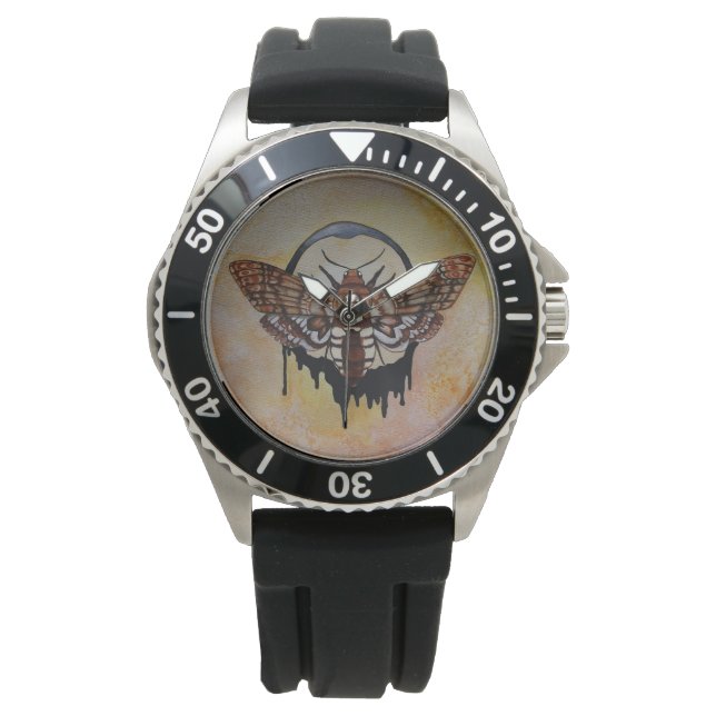 Totenkopfwache Armbanduhr (Vorderseite)
