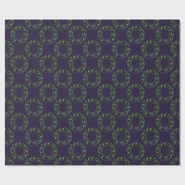 Totenkranz Geschenkpapier (Flach)