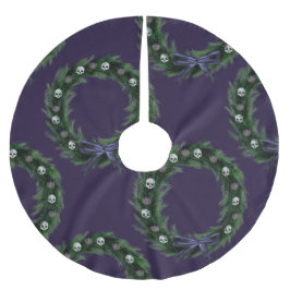 Totenkranz Polyester Weihnachtsbaumdecke