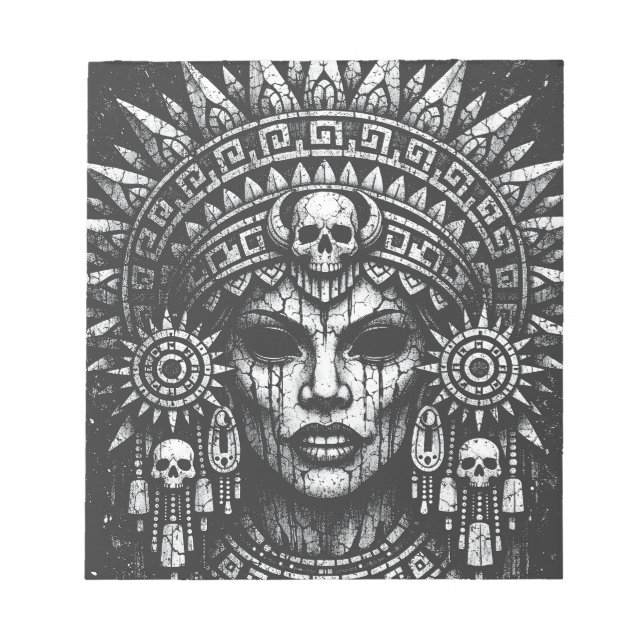 Totenkronenpriesterin — von BurnsInHell Notizblock (Vorderseite)