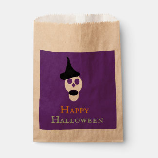 Totenmaske mit Hut Gefallen-Tasche Geschenktütchen