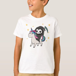 Totenrennen Unicorn Funny Unicorns Regenbogen T-Shirt