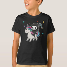 Totenrennen Unicorn Funny Unicorns Regenbogen T-Shirt