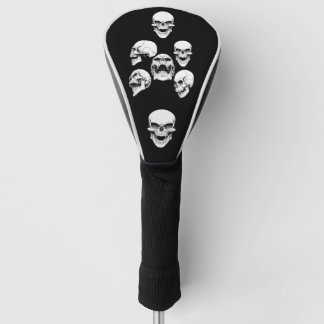 Totenschädel golf headcover