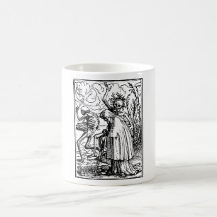 Totentanz, Dance of macabre (Holbein) Kaffeetasse