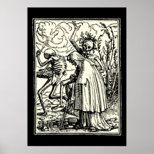 Totentanz, Tanz der Makabren (Holbein) Poster