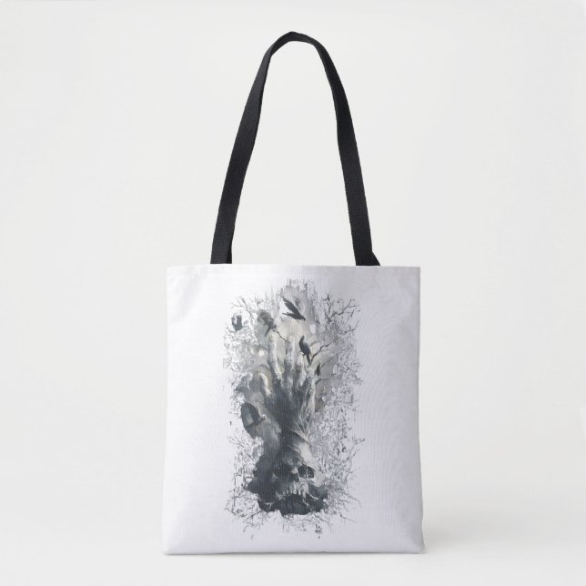 Totentasche Ravens Gothic Dark Art Tasche (Vorderseite)