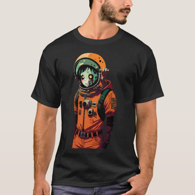 Toter Astronaut T-Shirt (Vorderseite)