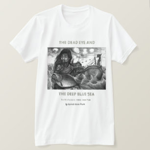 Toter Augen-T - Shirt mit Vannak, das einen große