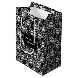Toter Damast - kundenspezifische Mittlere Geschenktüte
