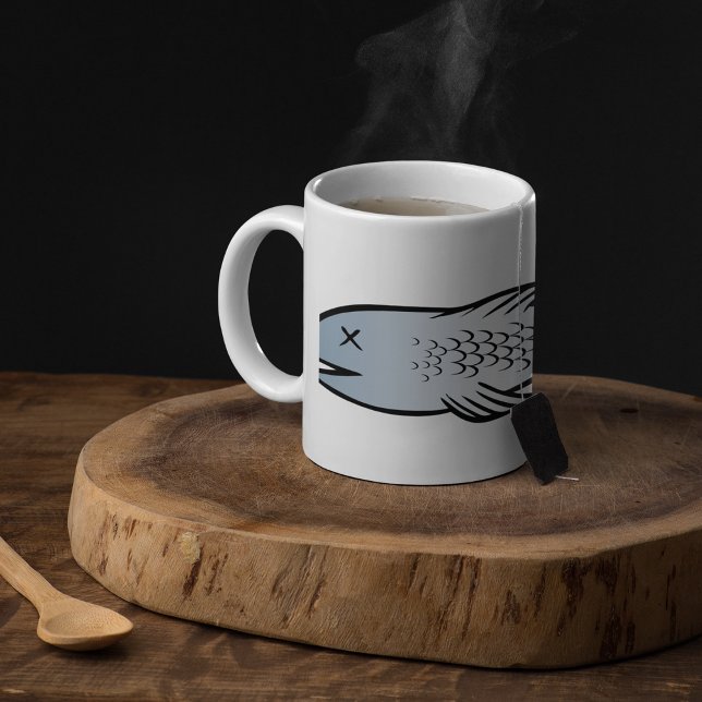 Toter Fisch Kaffeetasse (Von Creator hochgeladen)