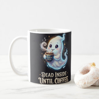 Toter Innenraum mit Mystischem Kaffee-Mug Kaffeetasse