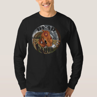 Toter Kamel Zigarren-Verein-langes Hülsen-T-Shirt T-Shirt