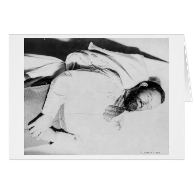 Toter Körper von Outlaw Jesse James Fotograf (Vorderseite (Horizontal))