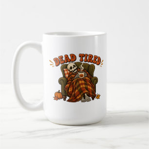 Toter-Müder-Becher – Lustiger Skelett-Kaffeebecher Kaffeetasse