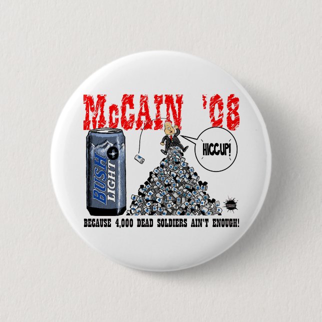 Toter Soldat-Knopf Button (Vorderseite)