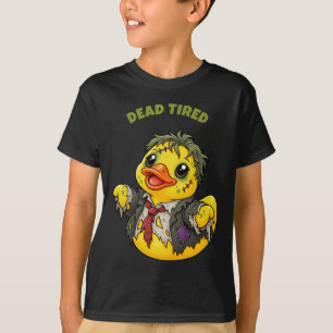 Toter Zombie-Gummiente Halloween T-Shirt