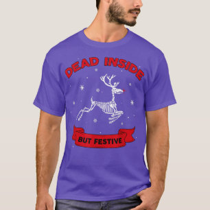 Totes, aber festes Rentierskelett F T-Shirt