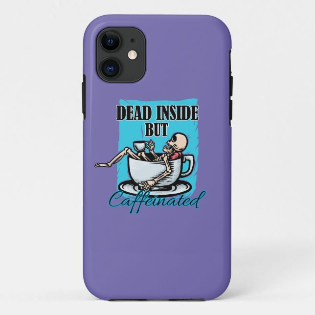 Totes, aber koffeiniertes Kaffeelett Case-Mate iPhone Hülle (Rückseite)