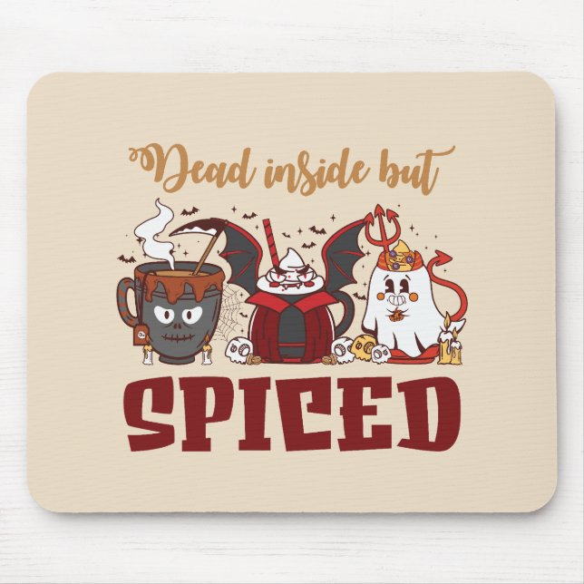 Totes Innen, aber scharf Mousepad (Vorne)