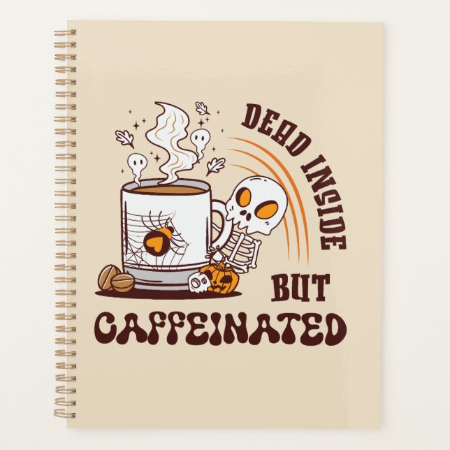 Totes Inneres, aber koffeiniert Planer (Vorderseite)