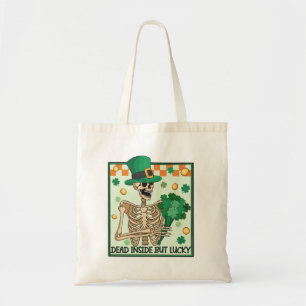 Totes Inside aber Lucky St Patricks Tragetasche