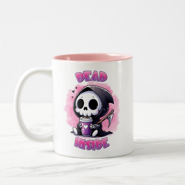Totes Inside Zweifarbige Tasse (Links)