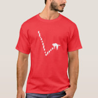 Totes Katzen-Schlag-Börse-Shirt
