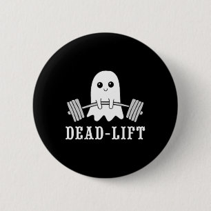 Totes Lift Ghost Halloween Gewichtheben Button