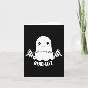 Totes Lift Ghost Halloween Karte