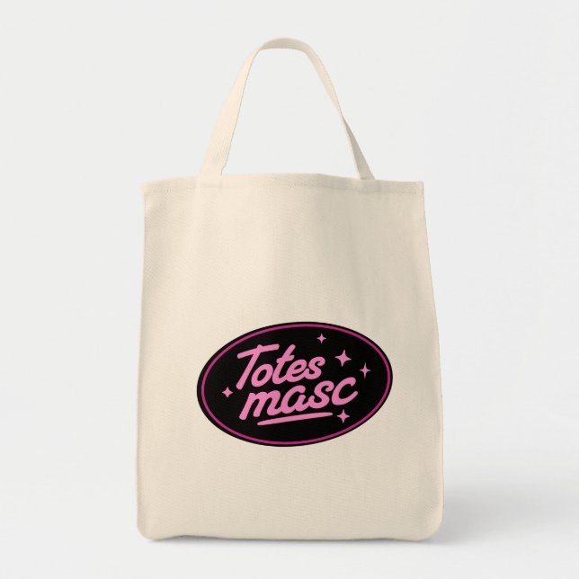 Totes Masc Silly Tote Bag Tragetasche (Vorne)