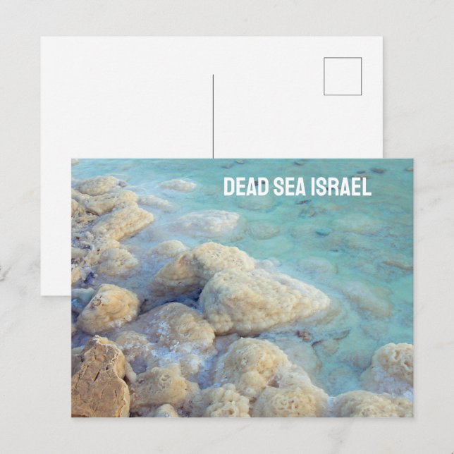 Totes Meer Israel Postkarte (Vorne/Hinten)
