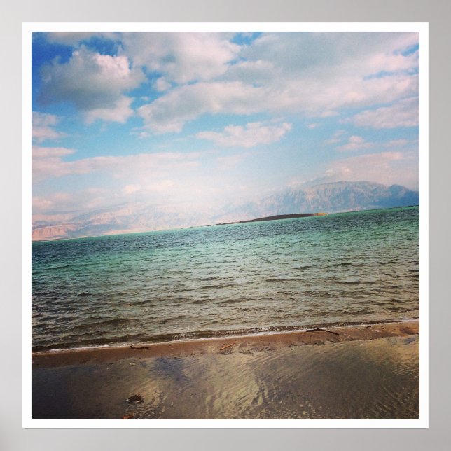 Totes Meer Poster (Vorne)