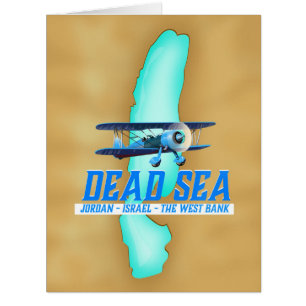 Totes Meer Reiseplakat