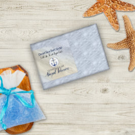 Totes Meer Salz Clay hausgemachte handgefertigte S Lebensmitteletikett