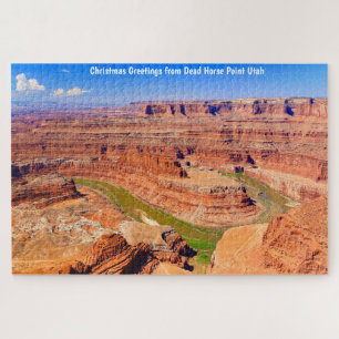 Totes Pferd Point Utah. Jigsaw Puzzle