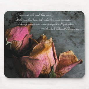 Totes Rosen-Makro Mousepads