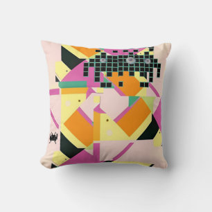 Tötete sie mit Memphis-Designed-Kindness Kissen