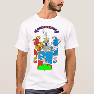 Toth Familien-ungarisches Wappen T - Shirt