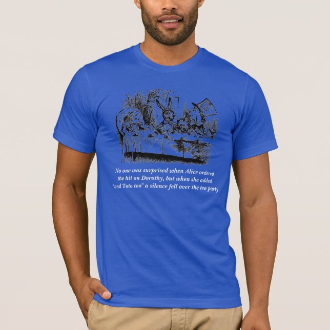 Toto hatte es kommender T - Shirt Alices (im (Vorderseite)